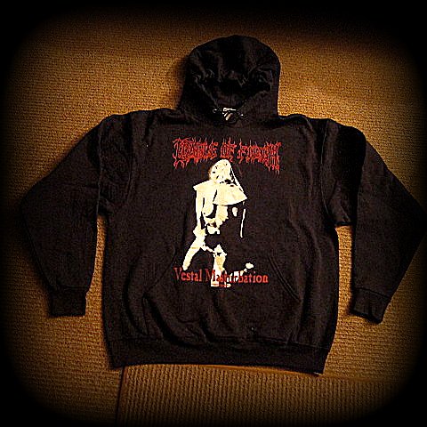 CRADLE OF FILTH - Vestal Masturbation - Hoodie - Two sided Print
